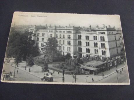 Rotterdam Gemeente Ziekenhuis oude kaart 1929